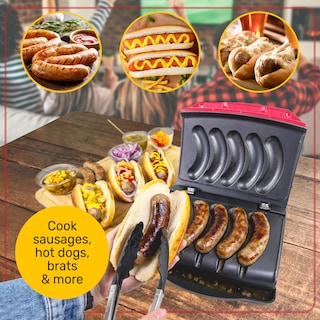 Foto 6 | Parrilla Eléctrica Nostalgia Sausage And Brat 5 Link Con Drip T - Venta Internacional.