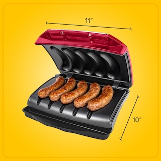Foto 7 | Parrilla Eléctrica Nostalgia Sausage And Brat 5 Link Con Drip T - Venta Internacional.