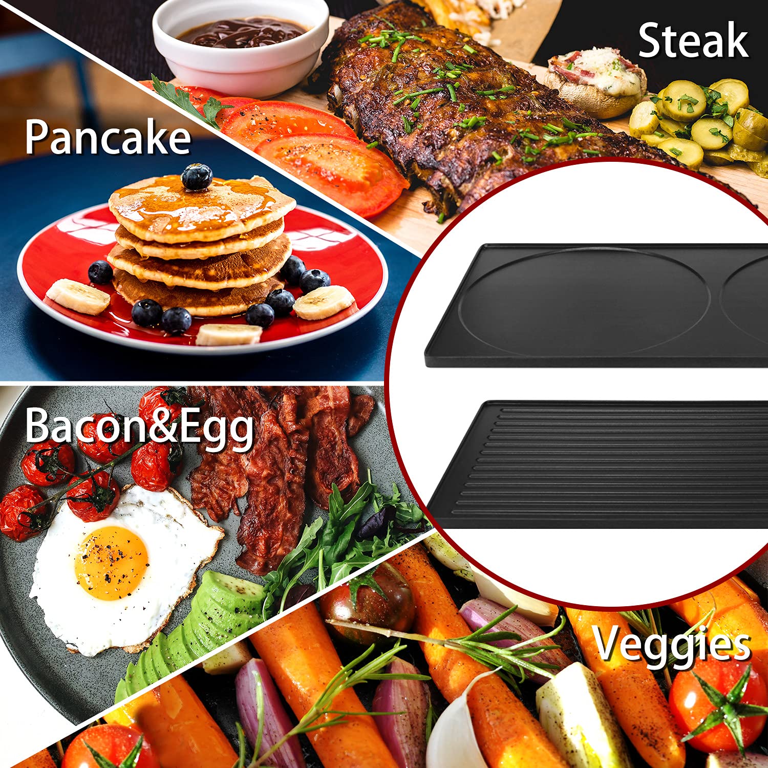 Foto 4 pulgar | Mesa Eléctrica Raclette Grill Techwood para Interiores 1500 W - Venta Internacional