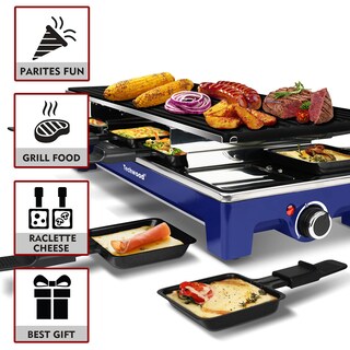Foto 4 | Mesa Eléctrica Raclette Grill Techwood para Interiores 1500 W - Venta Internacional