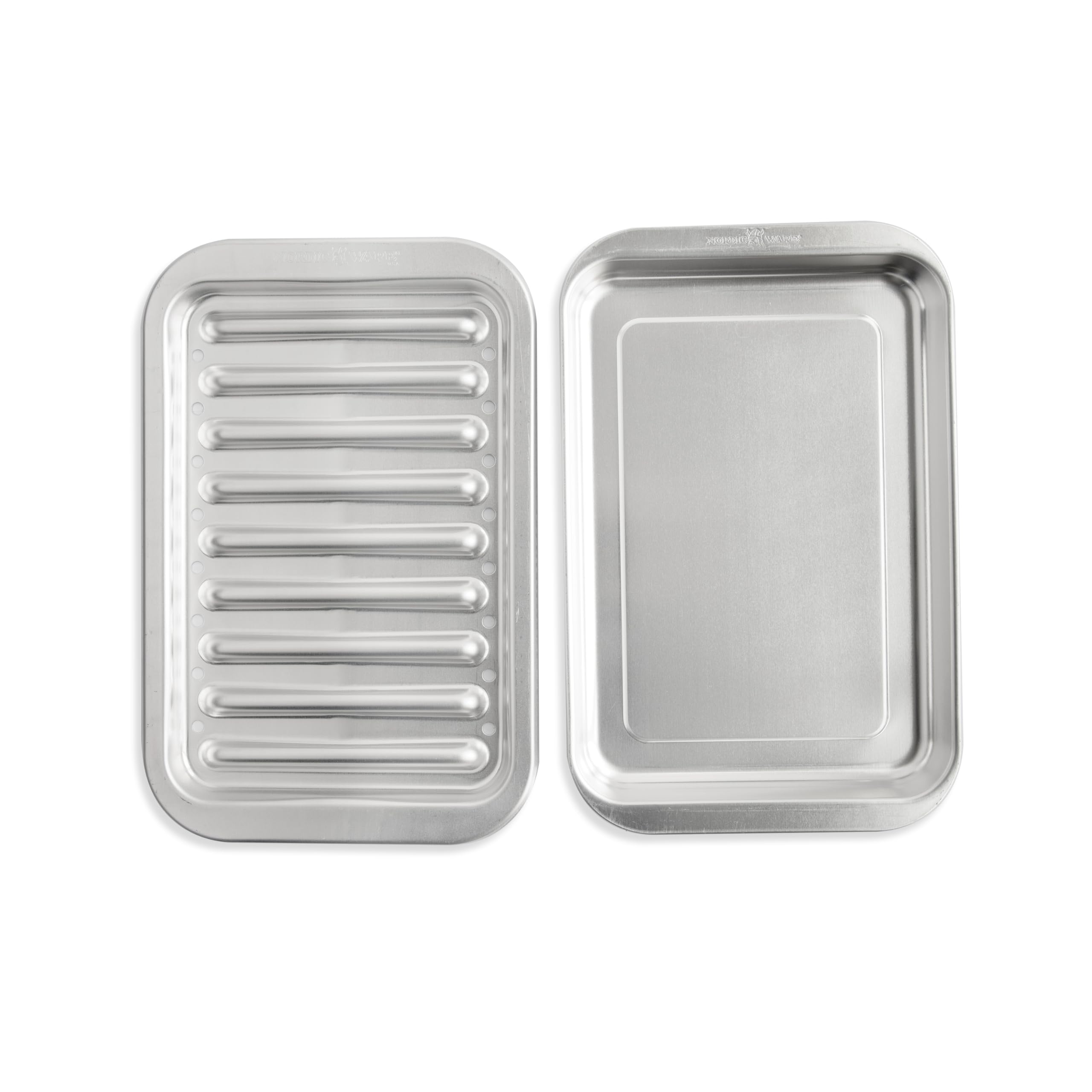 Foto 4 | Sartén Para Asar Nordic Ware Naturals Classic De 2 Piezas - Venta Internacional.