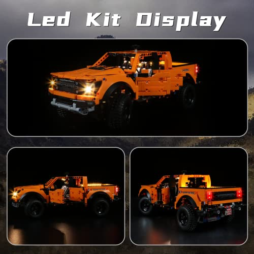 Foto 3 | Kit De Luces Led Bourvill Para Lego Technic Ford F-150 Raptor 4 - Venta Internacional.