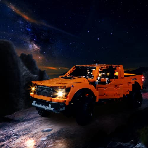 Foto 7 pulgar | Kit De Luces Led Bourvill Para Lego Technic Ford F-150 Raptor 4 - Venta Internacional.