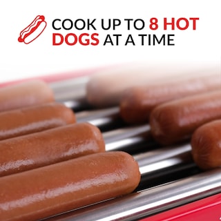 Foto 4 | Hot Dog Roller Nostalgia Coca-cola 8 Salchichas 6 Bollos - Venta Internacional.
