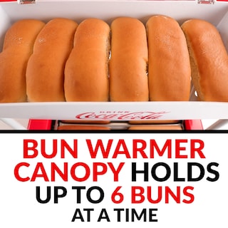 Foto 6 | Hot Dog Roller Nostalgia Coca-cola 8 Salchichas 6 Bollos - Venta Internacional.