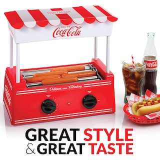 Foto 7 | Hot Dog Roller Nostalgia Coca-cola 8 Salchichas 6 Bollos - Venta Internacional.