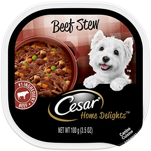 Foto 2 pulgar | Comida Húmeda Para Perros Cesar Home Delights, Estofado De Ternera, 100 G (paquete De 24) - Venta Internacional.