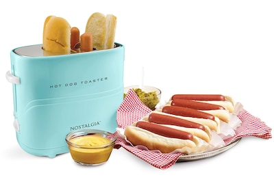 Foto 1 | Tostadora De Salchichas Y Bollos Nostalgia Pop-up 2 Hot Dogs - Venta Internacional.
