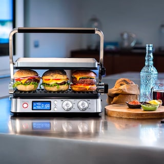 Foto 4 | Parrilla Plancha Y Máquina para Hacer Gofres De'longhi Cgh1030d Livenza - Venta Internacional
