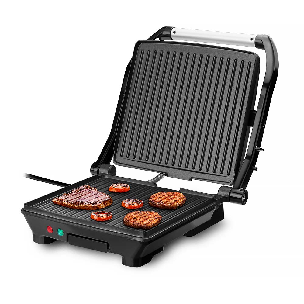 Foto 3 pulgar | Parrilla Panini  Multilaser  Acero Inoxidable 1500w Antiadherente 180°