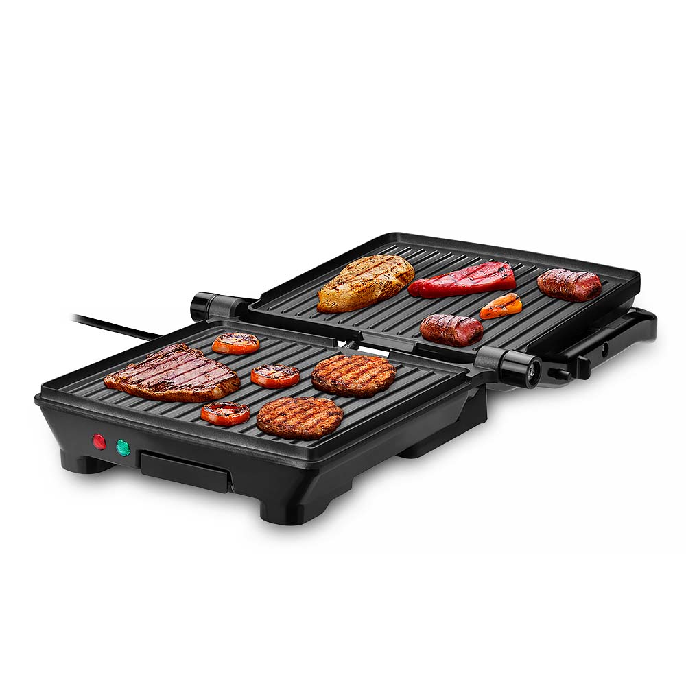 Foto 5 pulgar | Parrilla Panini  Multilaser  Acero Inoxidable 1500w Antiadherente 180°