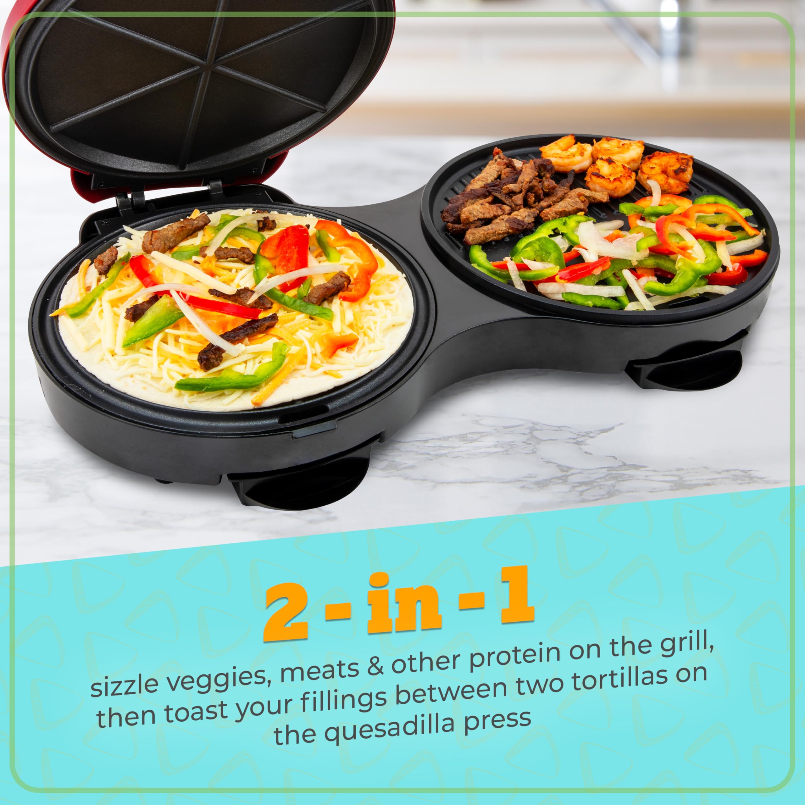 Foto 4 pulgar | Máquina de Quesadillas y Fajitas Nostalgia - Venta Internacional