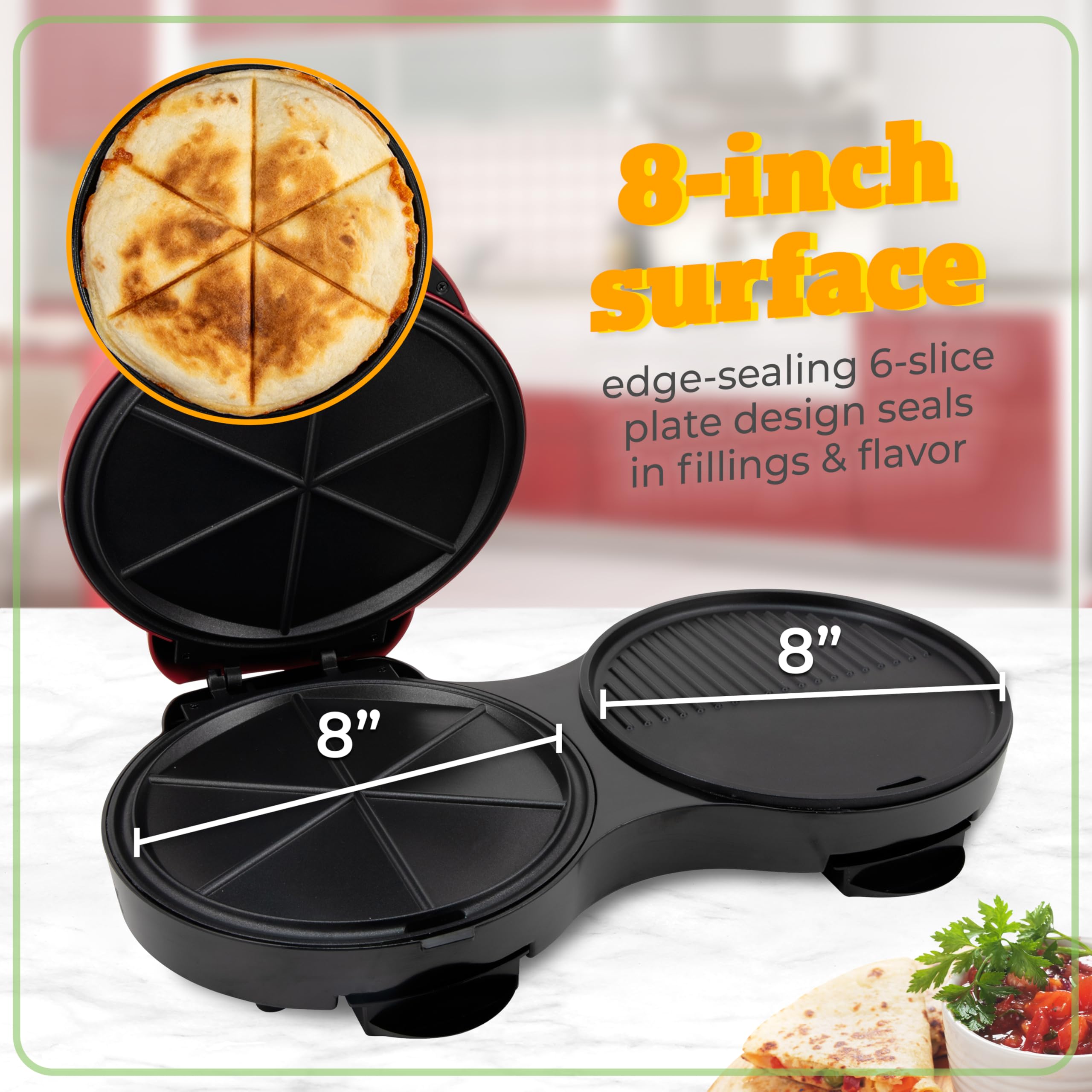 Foto 5 pulgar | Máquina de Quesadillas y Fajitas Nostalgia - Venta Internacional