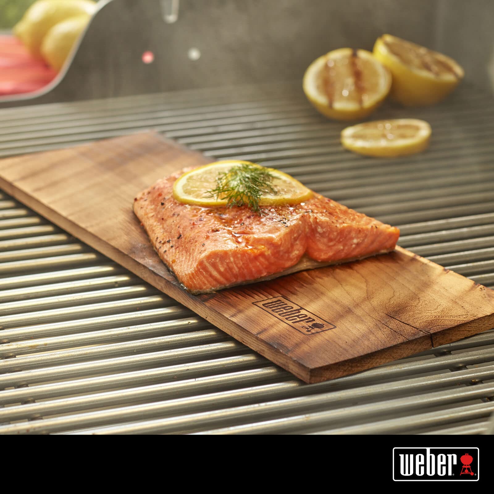 Foto 2 | Planchas De Cedro Weber Firespice Para Filetes Grandes (2 Tablas) - Venta Internacional.