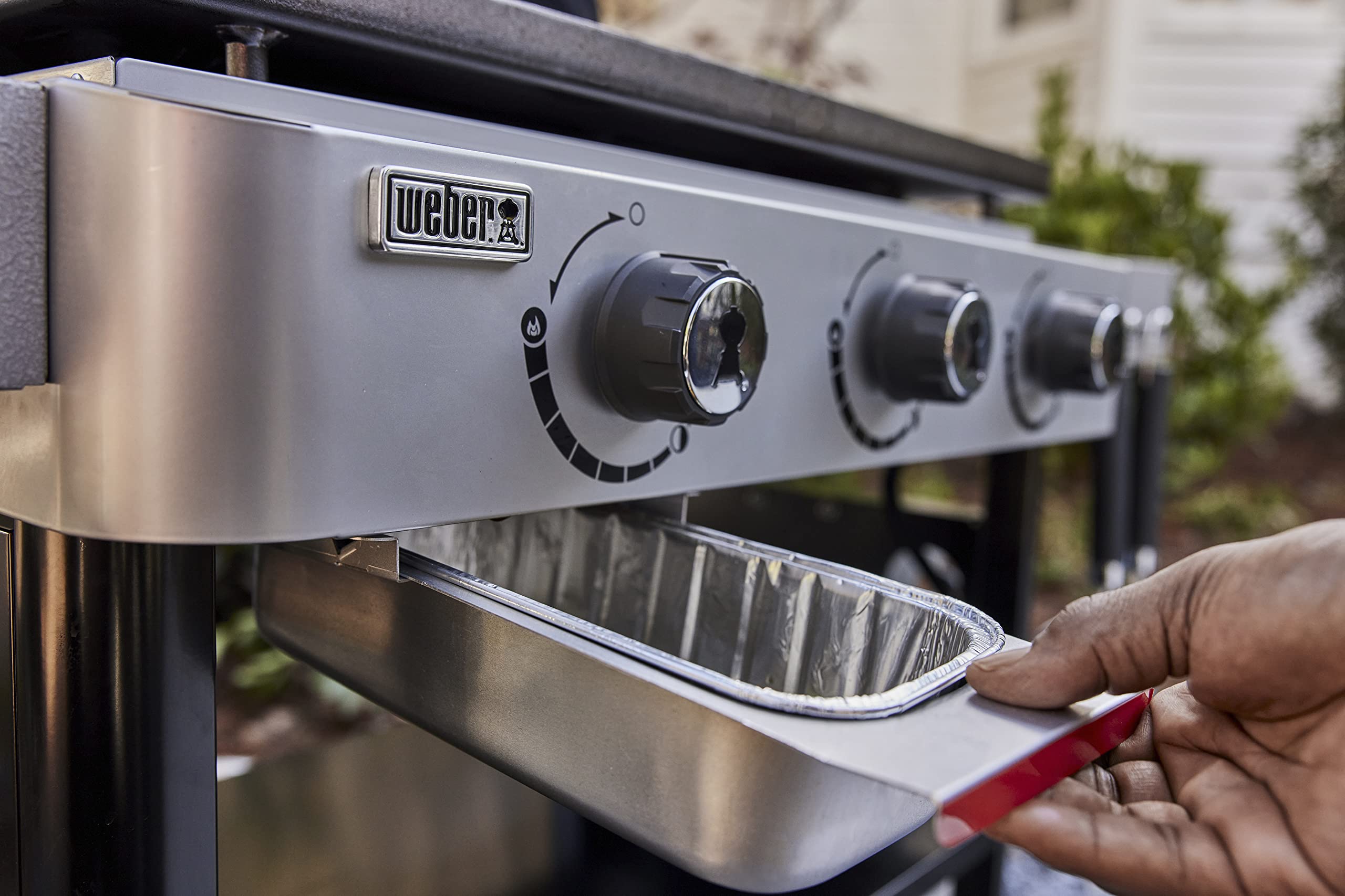 Foto 6 pulgar | Rascador de Plancha Weber Acero Inoxidable con Mango Antideslizante - Venta Internacional
