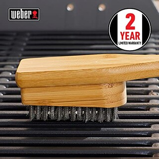 Foto 4 | Cepillo para Parrilla Weber 18 Bamboo - Venta Internacional