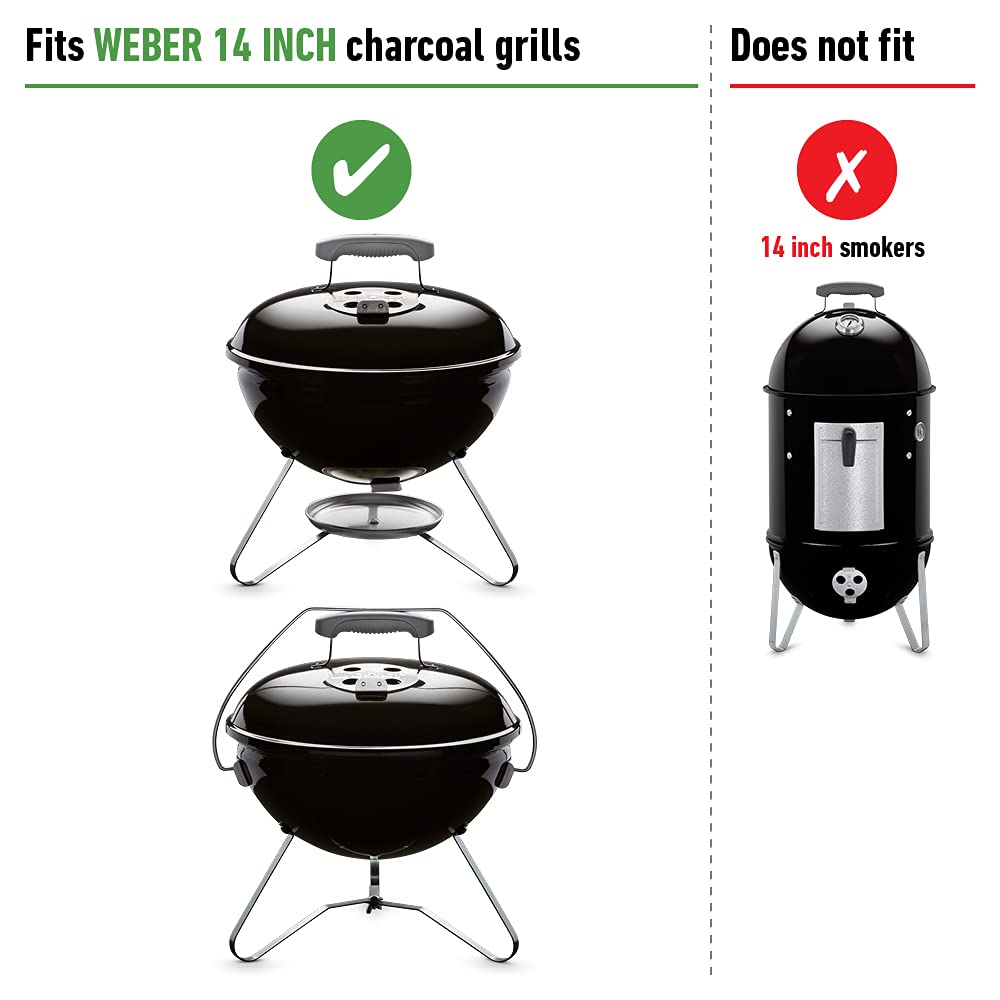 Foto 4 pulgar | Parrilla de Cocina Weber de Acero Pesado De 13.7 Pulgadas De Diámetro - Venta Internacional
