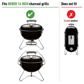 Foto 3 | Parrilla de Cocina Weber de Acero Pesado De 13.7 Pulgadas De Diámetro - Venta Internacional