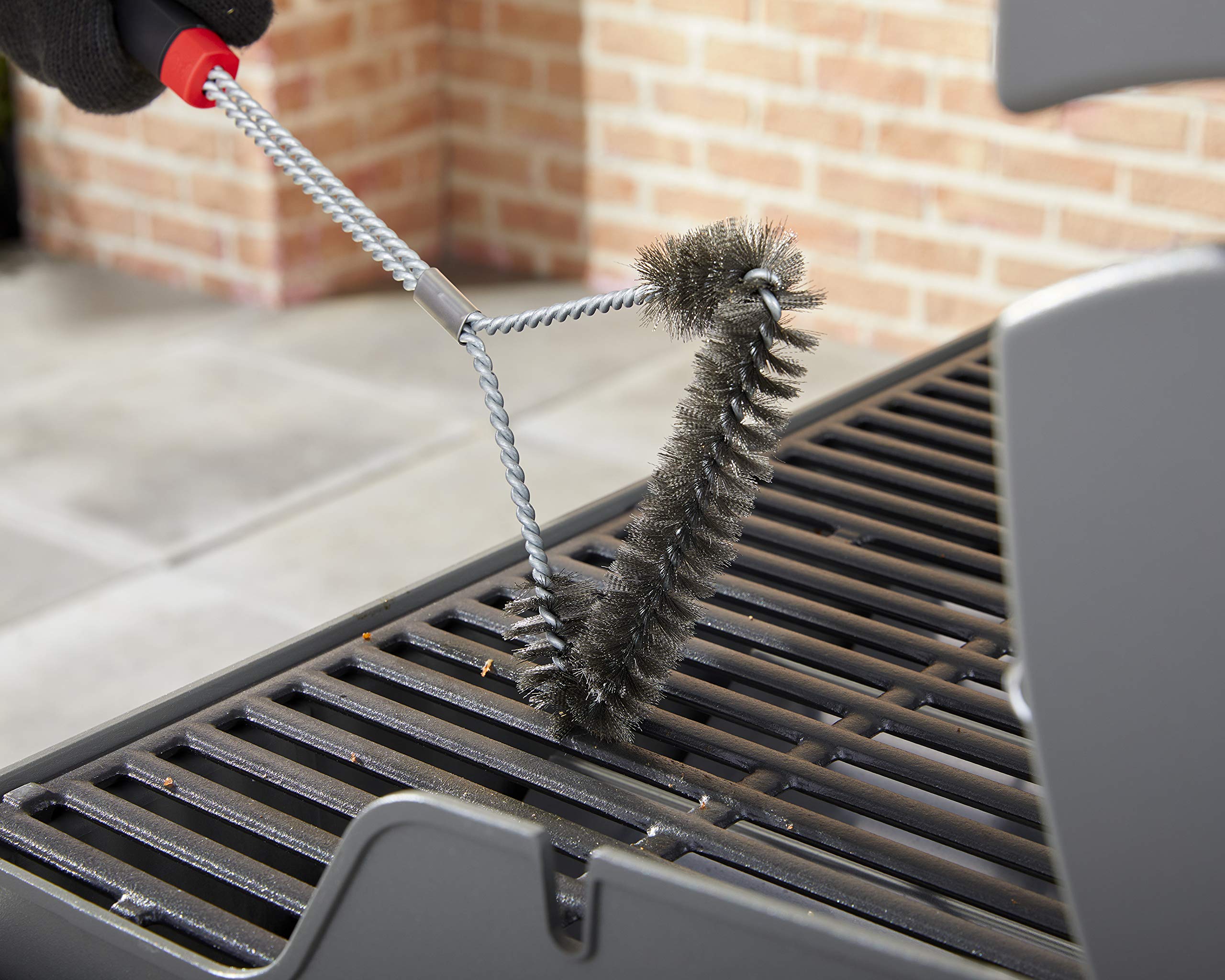 Foto 5 pulgar | Cepillo para Parrilla Weber 18 con Mango - Venta Internacional