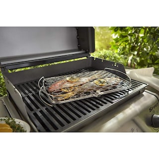 Foto 3 | Cesta para Pescado Weber Tamaño Grande Fácil de Abrir Plateado - Venta Internacional