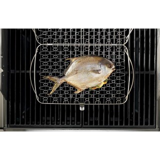 Foto 6 | Cesta para Pescado Weber Tamaño Grande Fácil de Abrir Plateado - Venta Internacional