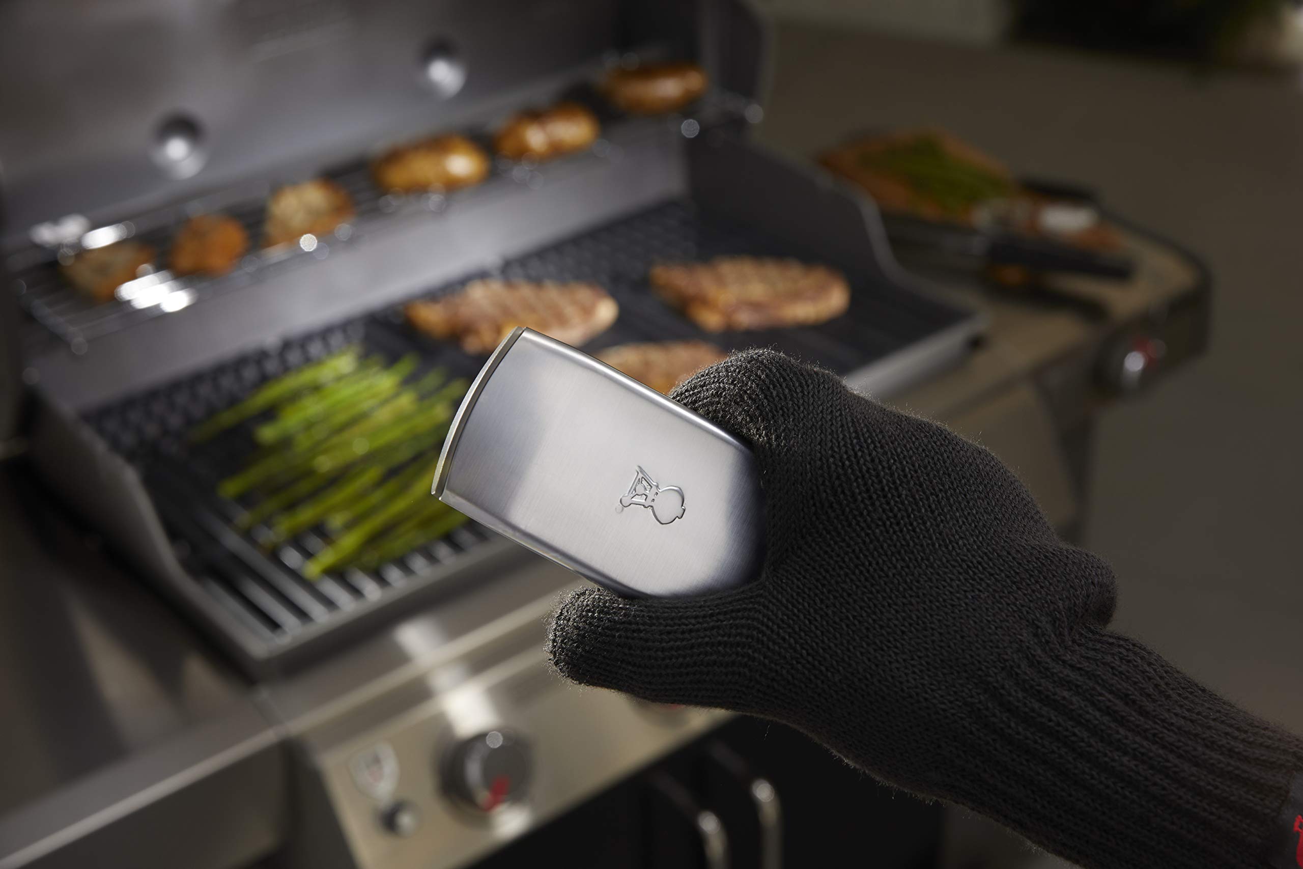 Foto 8 pulgar | Linterna para Parrilla Weber Handle Grill 'n Go Light, Gris - Venta Internacional.