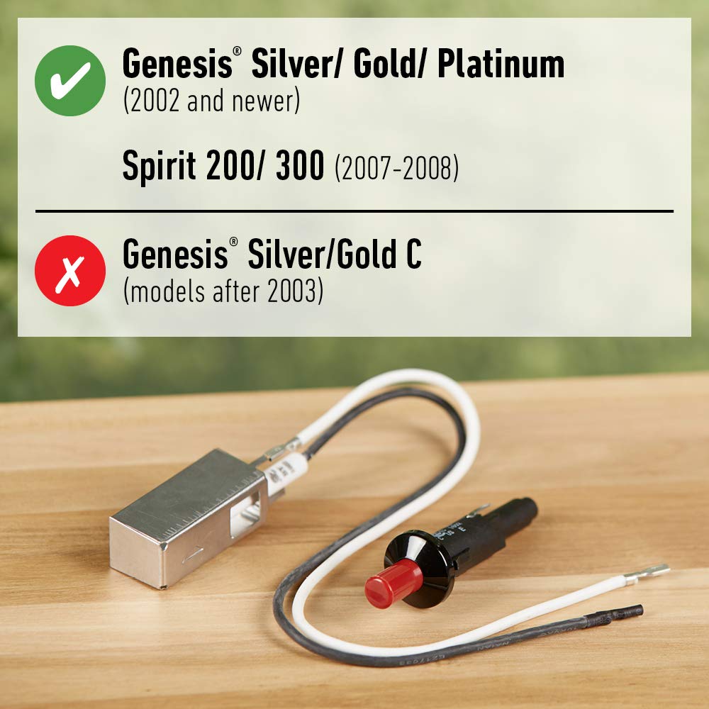 Foto 5 pulgar | Kit Encendedor Weber 7510 Para Génesis Silver/oro/platinum - Venta Internacional