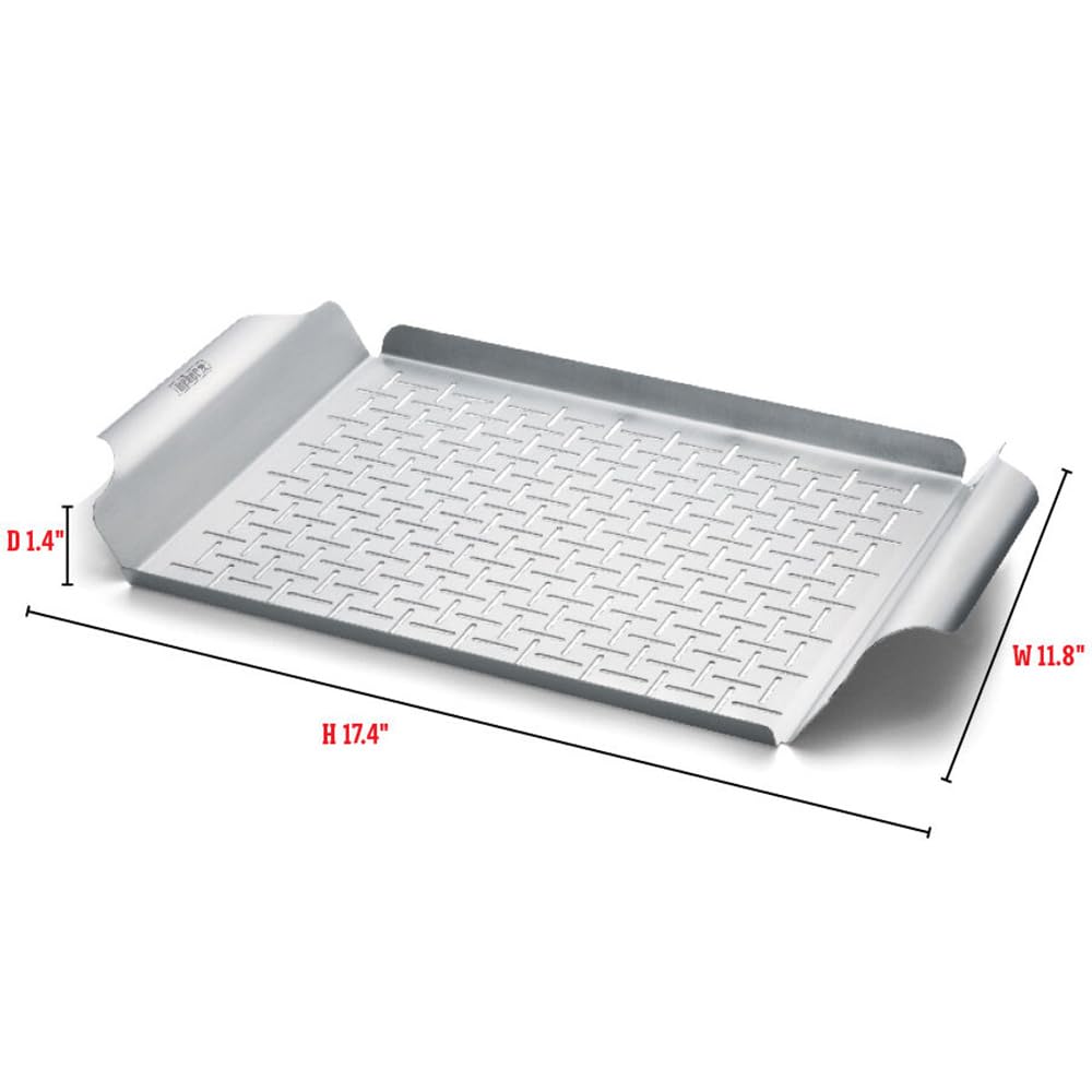 Foto 4 pulgar | Sartén Weber Deluxe De Acero Inoxidable - Venta Internacional