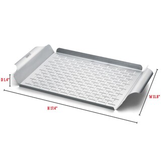 Foto 3 | Sartén Weber Deluxe De Acero Inoxidable - Venta Internacional