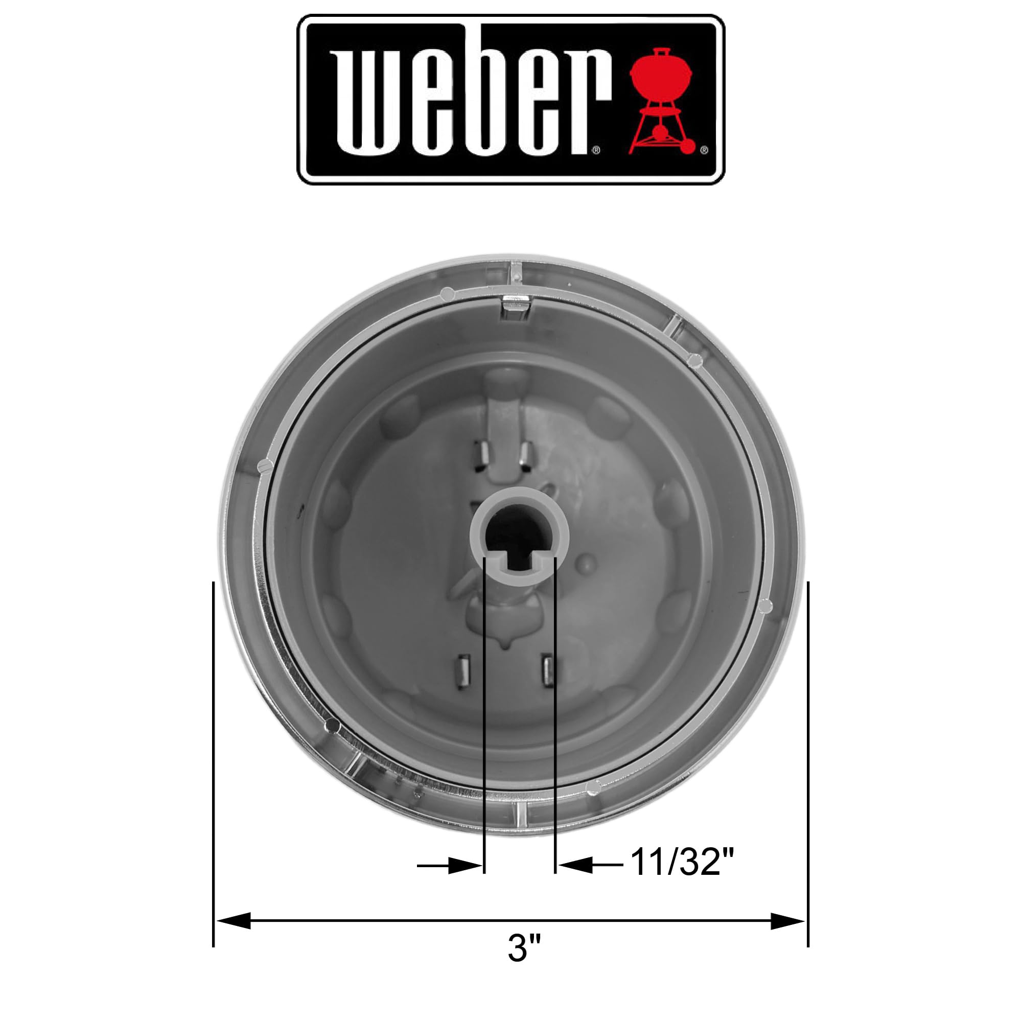Foto 5 pulgar | Perillas para Parrilla de Gas Weber Genesis 2011-2016 Paquete de 3 - Venta Internacional