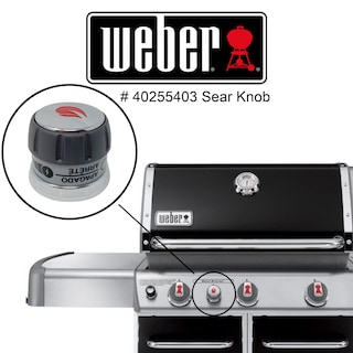 Foto 3 | Perilla Weber Génesis Sear De 5 Cm Gris Claro 40255403 - Venta Internacional
