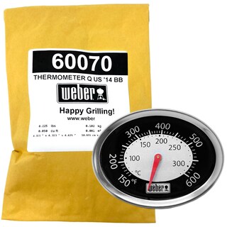 Foto 1 | Termómetro Weber 60070 Ovalado De Repuesto Para Parrillas Weber Q - Venta Internacional