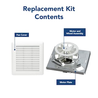 Foto 2 | Kit de Repuesto de Motor y Cubierta para Ventilador Broan-nutone - Venta Internacional