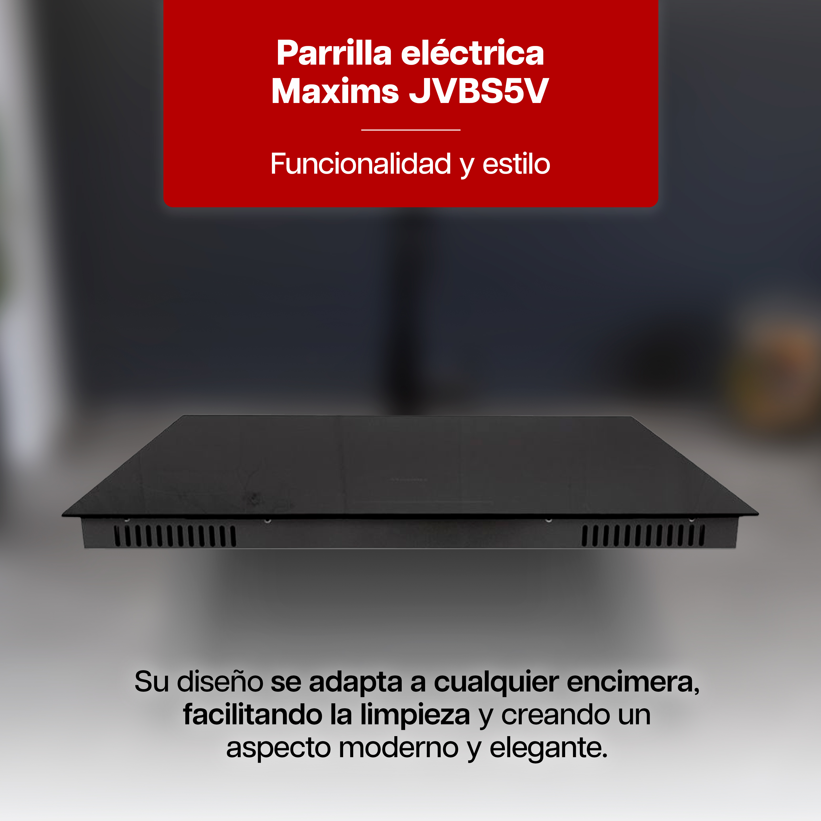 Foto 3 pulgar | Parrilla Eléctrica Empotrable Maxims e 5 Quemadores
