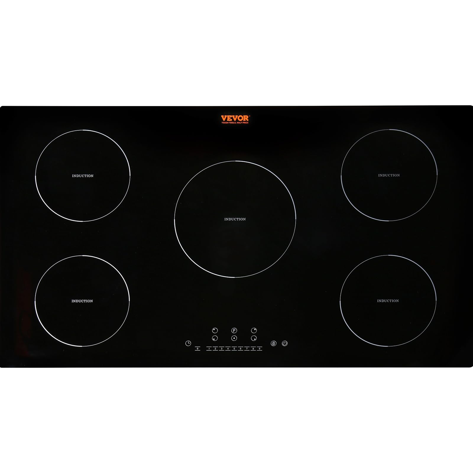 Foto 2 pulgar | Estufa Eléctrica Vevor de 5 Quemadores-Venta Internacional