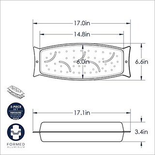 Foto 5 | Parrilla Cooker Nordic Ware 365 - Venta Internacional