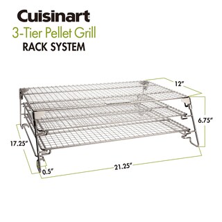 Foto 6 | Sistema de Parrilla Cuisinart Cgr-725 de 3 Niveles - Venta Internacional