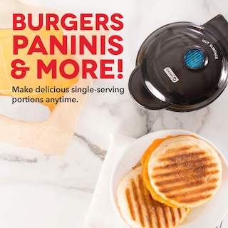 Foto 4 | Plancha Grill Eléctrica Dash Mini Maker Portátil Negra -Venta Internacional