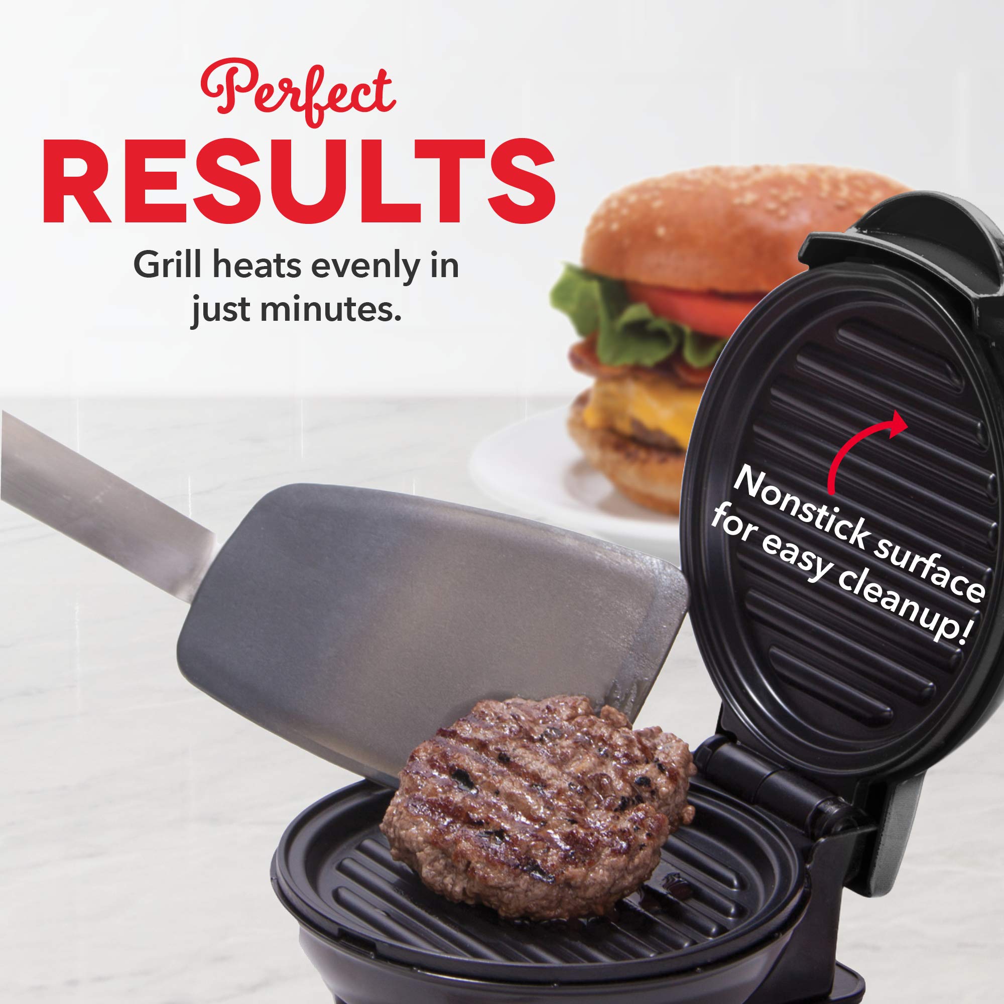 Foto 5 | Plancha Grill Eléctrica Dash Mini Maker Portátil Negra -Venta Internacional