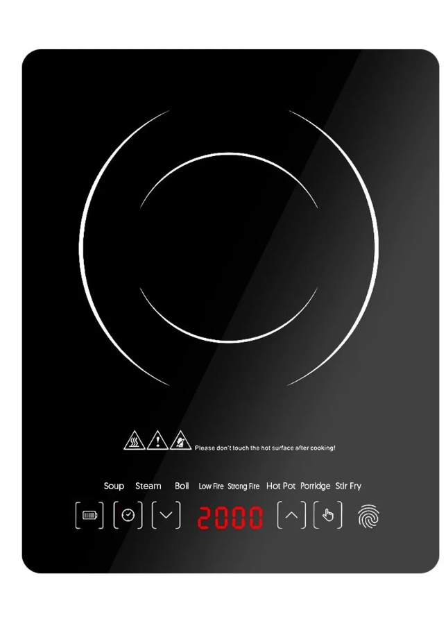 Foto 1 | Parrilla Digital Eléctrica de Inducción Negra