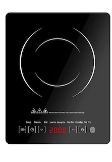 Foto 1 | Parrilla Digital Eléctrica de Inducción Negra