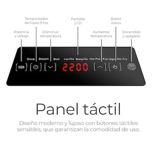 Foto 4 | Parrilla Digital Eléctrica de Inducción Negra