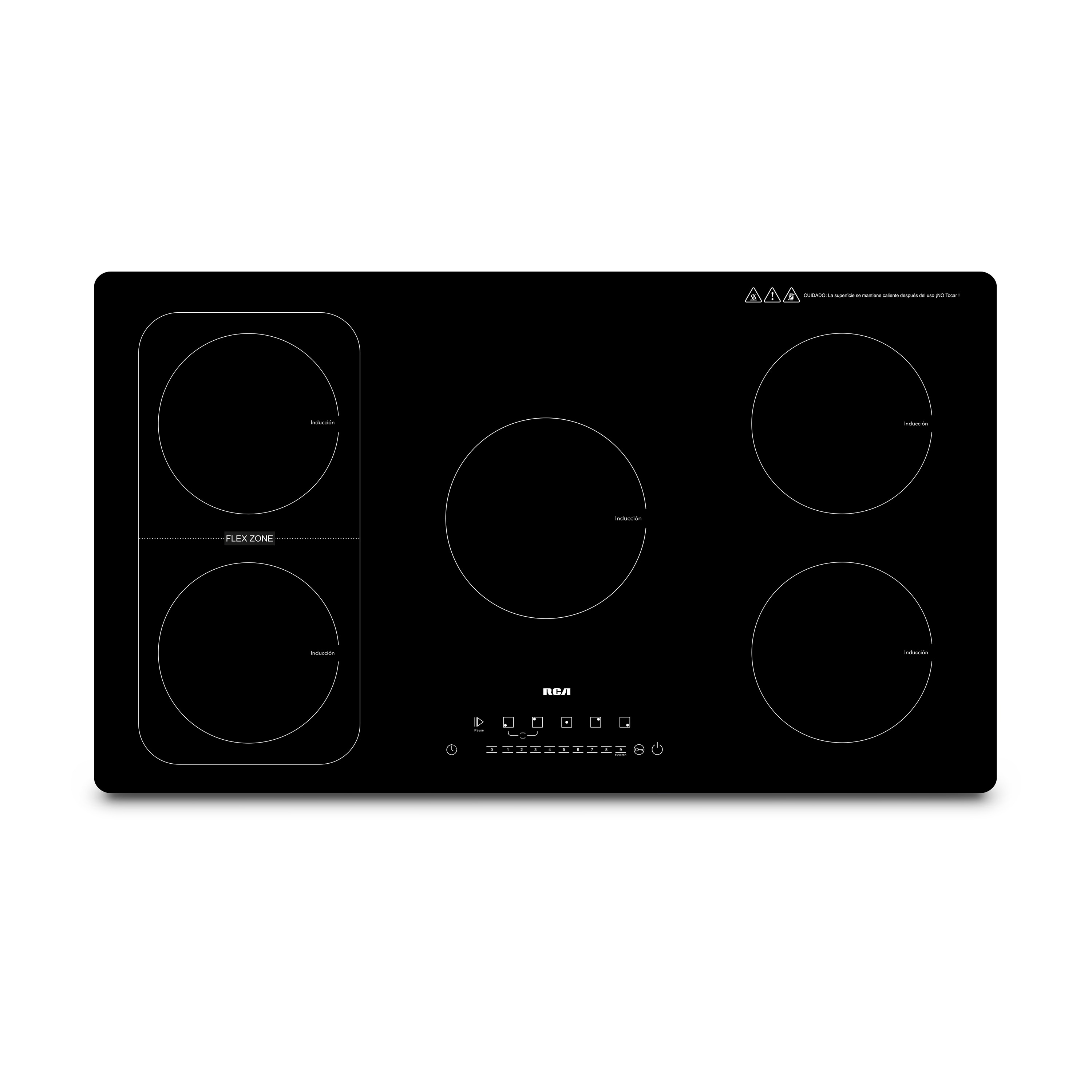 Parrilla Eléctrica Rca RC-12A15 5 Quemadores $4,999