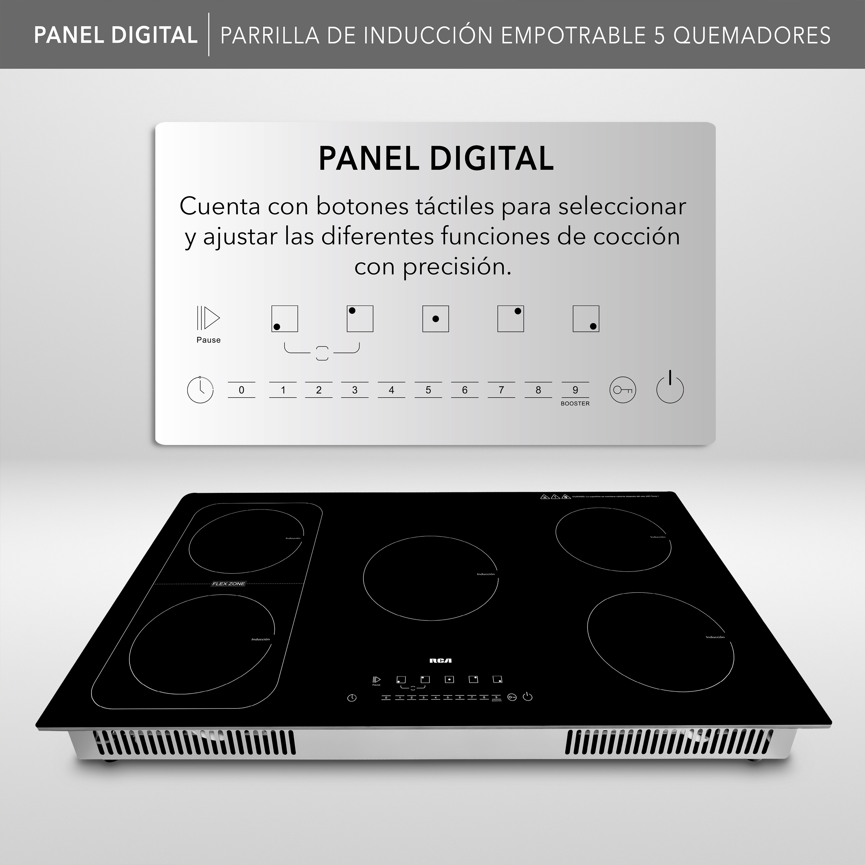 Foto 4 | Parrilla Eléctrica Rca RC-12A15 5 Quemadores