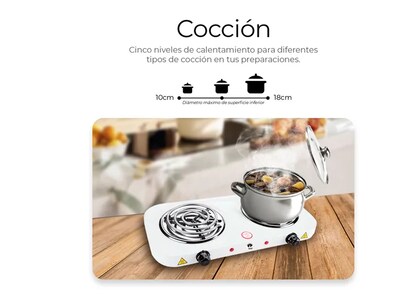 Foto 4 | Parrilla Eléctrica Xtellar XTLLAR2542 2 Quemadores