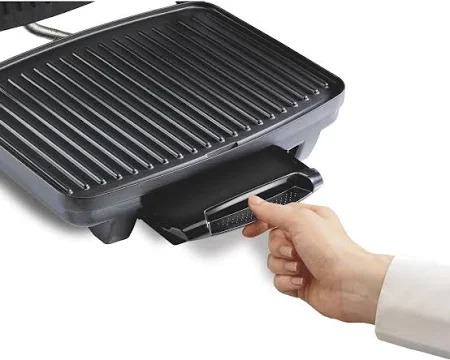 Foto 3 pulgar | Parrilla Panini Hamilton Beach 25460 de Acero Inoxidable Negro