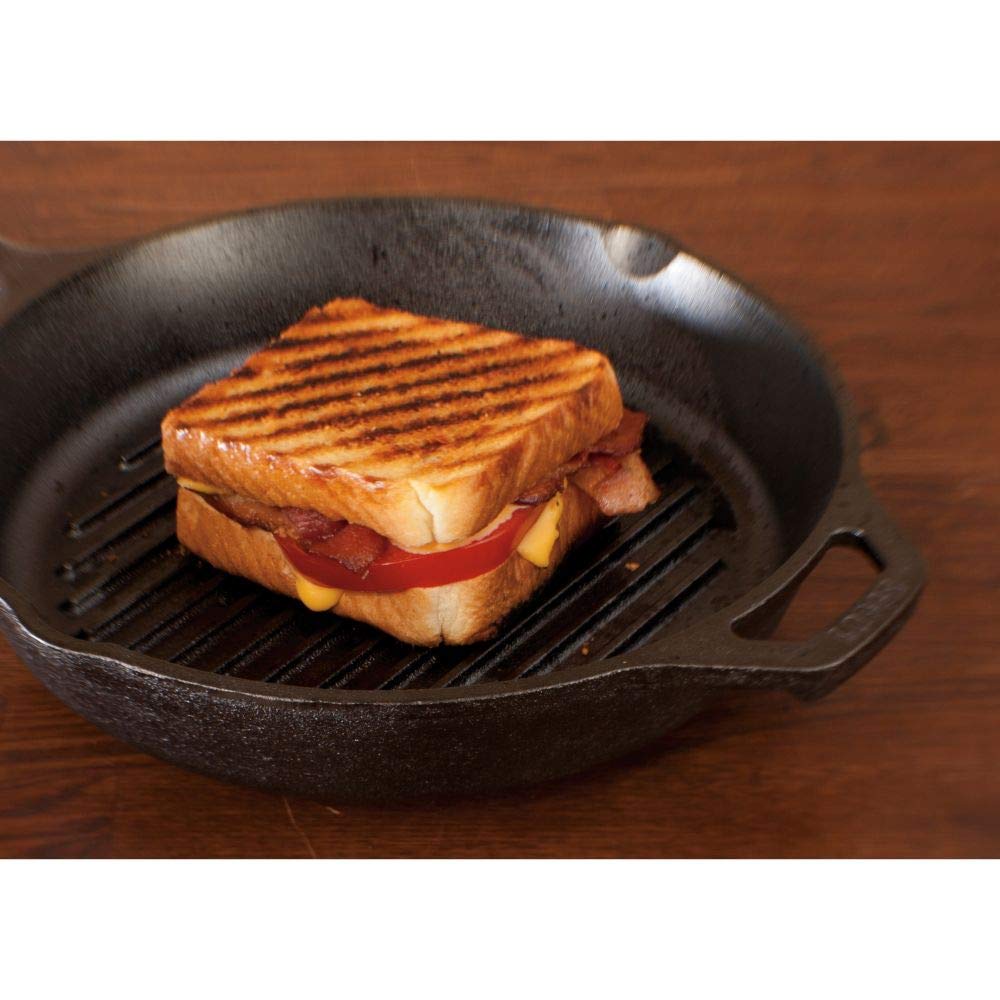 Foto 3 pulgar | Grill Pan Lodge De Hierro Fundido, 26 Cm, Presazonado - Venta Internacional.