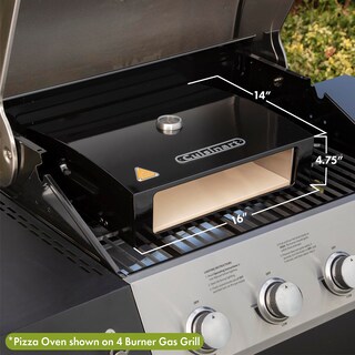 Foto 3 | Kit de Horno de Pizza Grill Top Cuisinart Cpo-700 para Parrilla - Venta Internacional