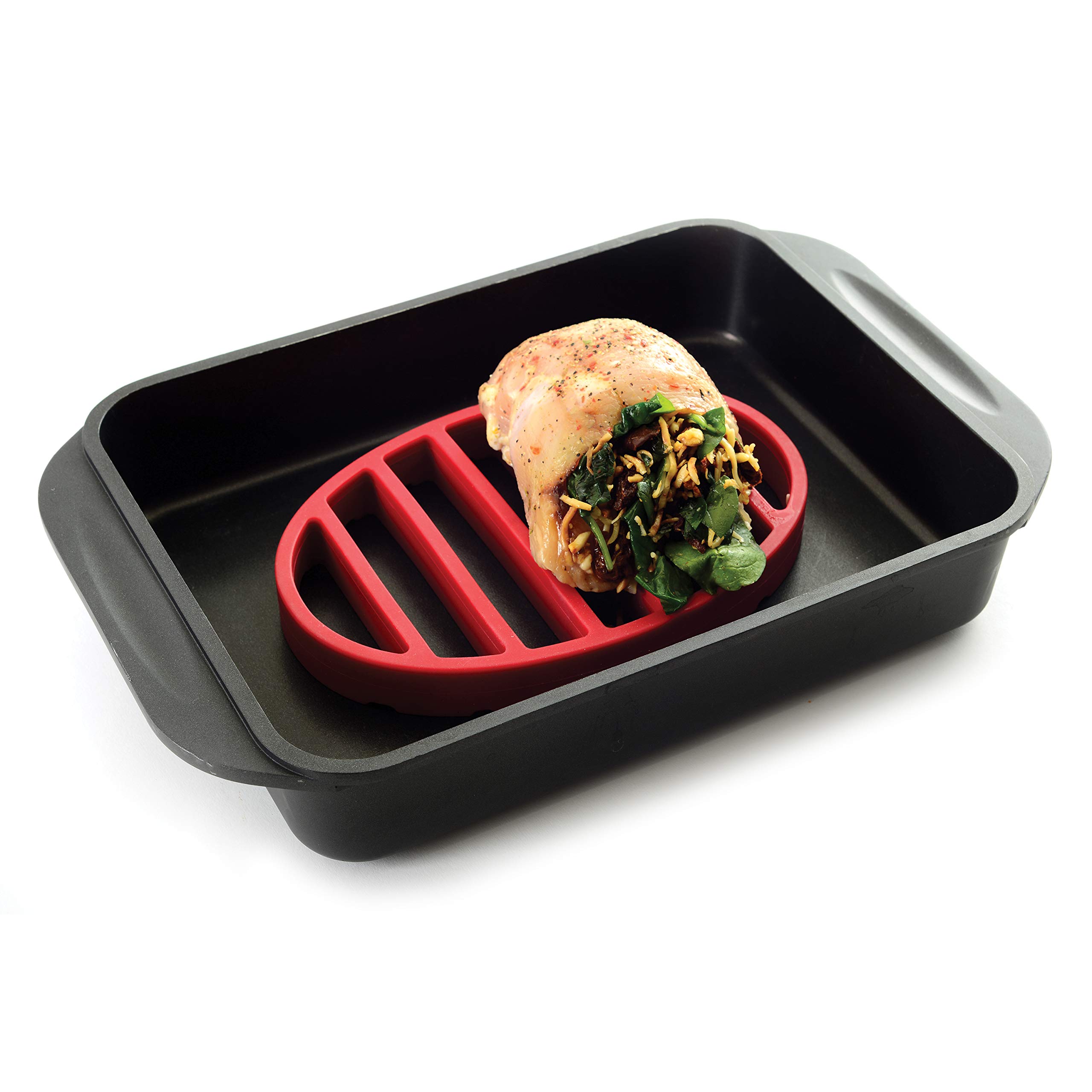Foto 4 | Asador De Silicona Norpro 405 Rojo 9x6 Cm - Venta Internacional.