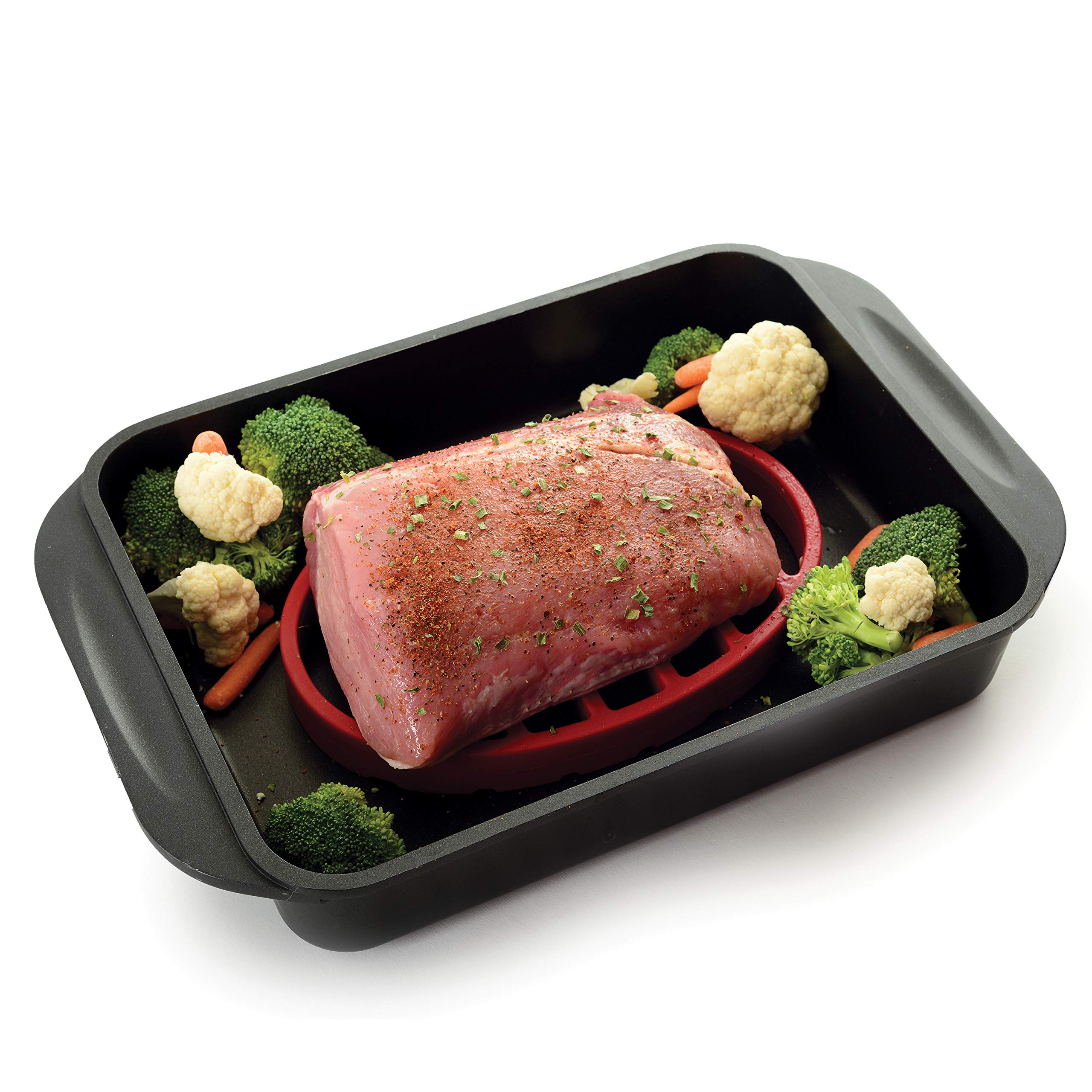 Foto 5 | Asador De Silicona Norpro 405 Rojo 9x6 Cm - Venta Internacional.